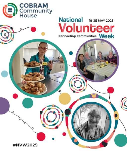 An image of some of the volunteers at Cobram Community House.